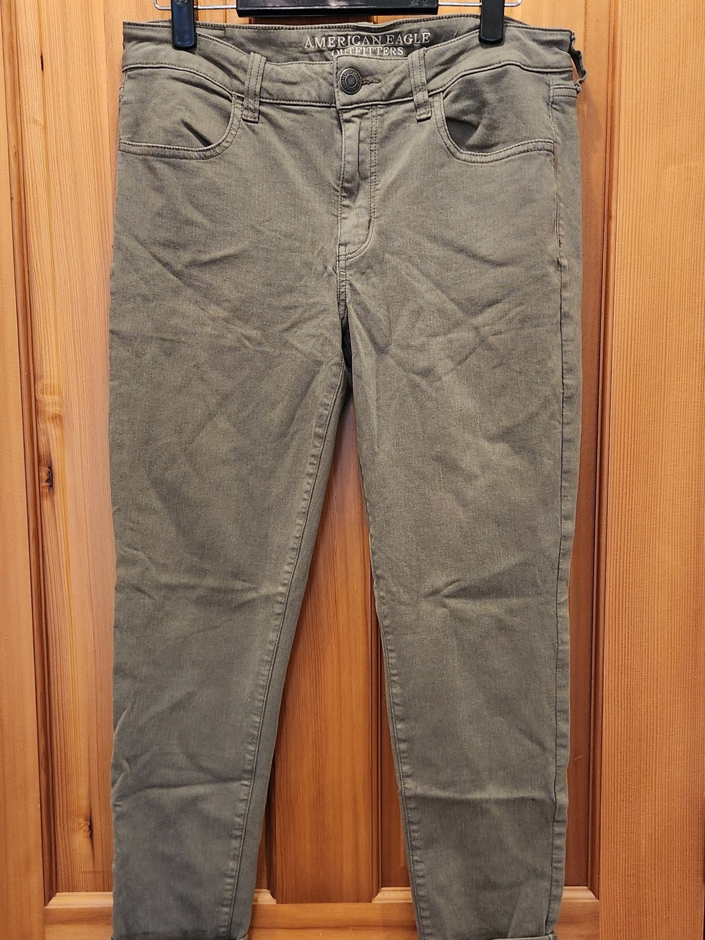 American Eagle Outfitters Olive Skinny Pants